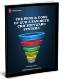 pros and cons of crm software